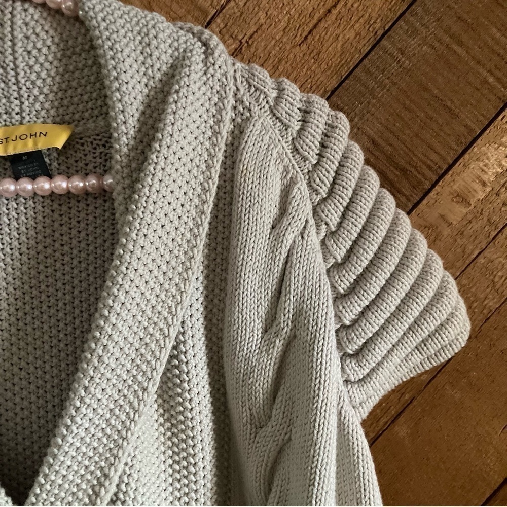 St. John ribbed sweater size M - Picture 4 of 16